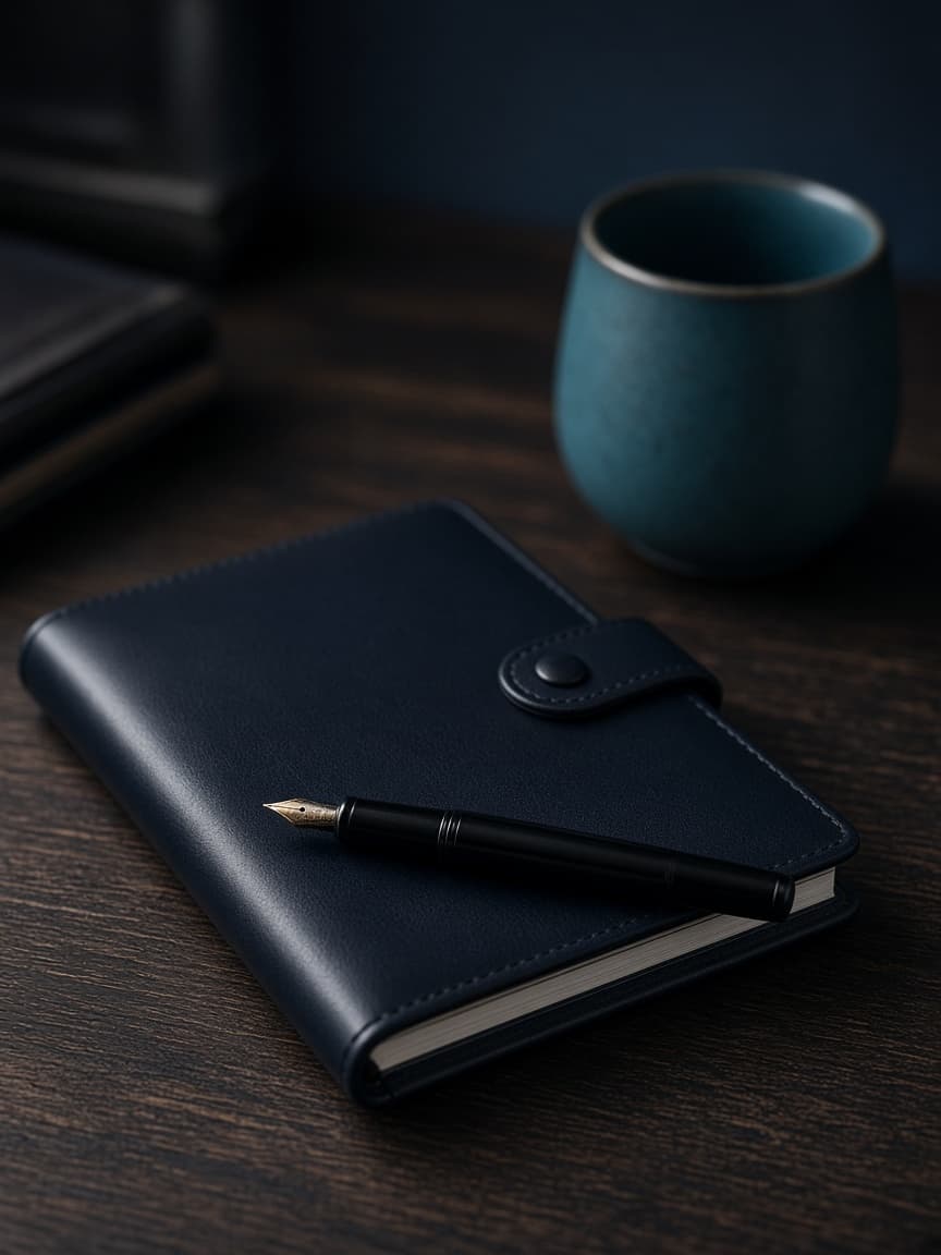 Agenda y escritorio profesional